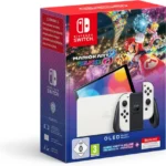 Pack de consola Nintendo Switch OLED blanca + Mario Kart 8 Deluxe